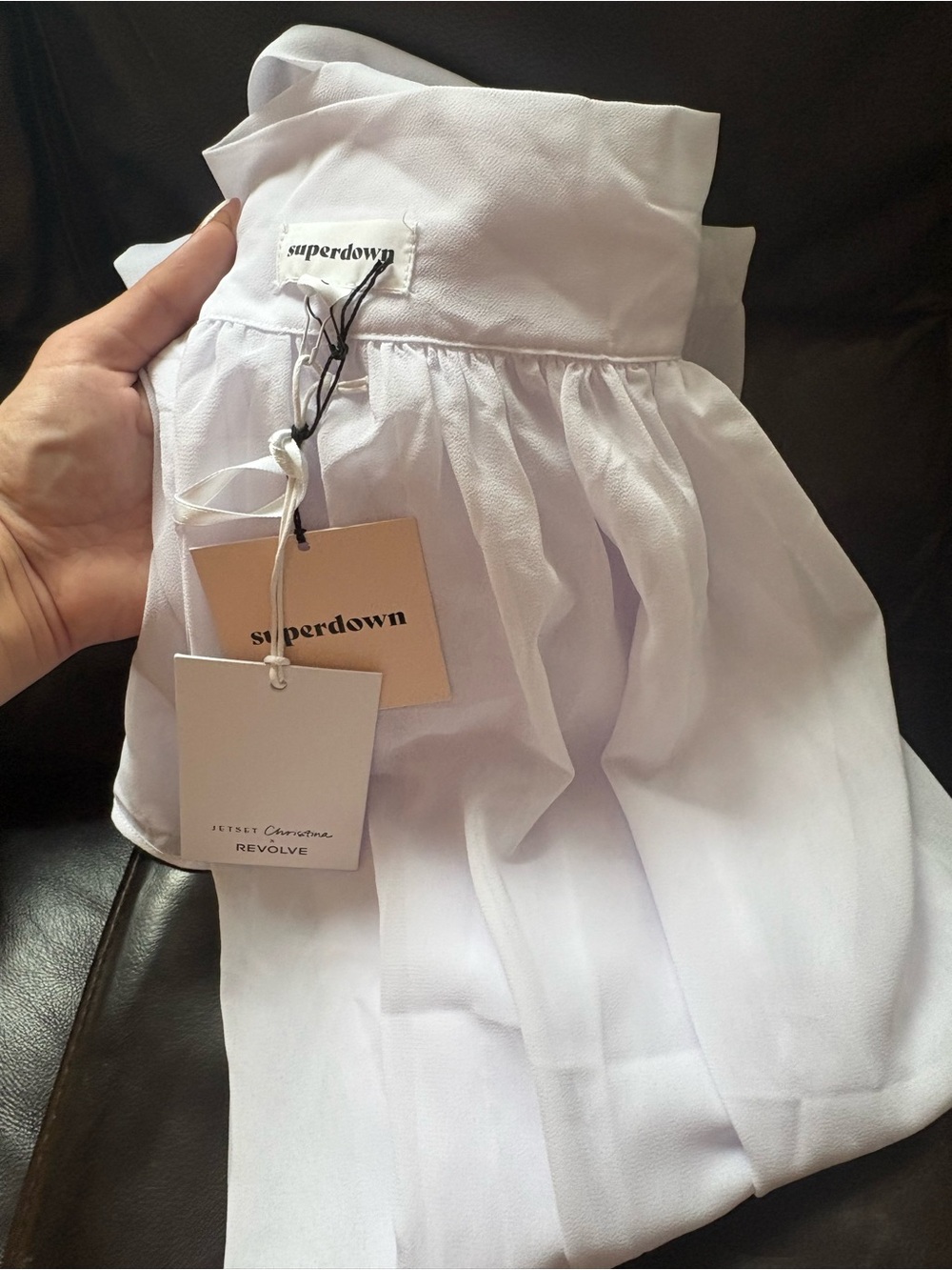 REVOLVE White bathing suite Skirt